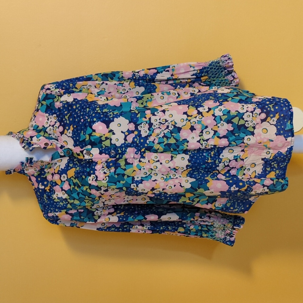 Tuckernuck Teagen Floral Popover Top size L - Picture 2 of 9